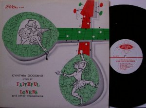Gooding, Cynthia - Sings Of Faithful Lovers & Other Phenomena - Vinyl LP Record - Original - Folk