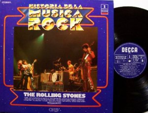 Rolling Stones, The - Historia De La Musica Rock - Vinyl LP Record - Spain Pressing