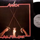Raven - All For One - Vinyl LP Record - Megaforce Label - Metal Rock
