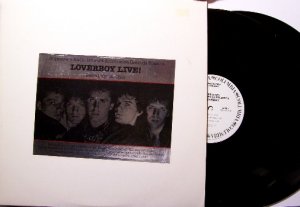 Loverboy - Live In Dayton Ohio - 2 Vinyl LP Record Set - White Label Promo Only Radio Show - Rock