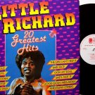 Little Richard - 20 Greatest Hits - Vinyl LP Record - West Germany Pressing - Rock