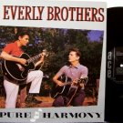 Everly Brothers - Pure Harmony - Vinyl LP Record - UK Pressing - Original Cadence Recordings - Rock