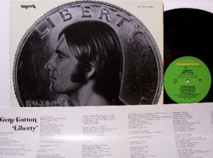 Cotton, Gene - Liberty - Vinyl LP Record - Rock