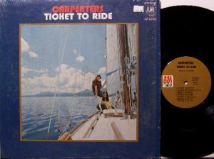 Carpenters, The - Ticket To Ride - Vinyl LP Record - Pop