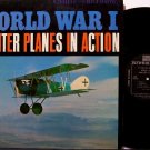 World War 1 Fighter Planes In Action - Vinyl LP Record - Riverside Label - Odd Unusual