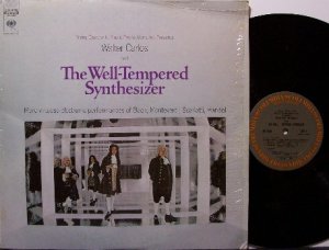 Carlos, Walter - The Well Tempered Synthesizer - Vinyl LP Record - Moog Electronic Odd Unusual