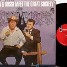 Allen, Marty & Steve Rossi - Meet The Great Society - Vinyl LP Record - Political Comedy Odd Unusual