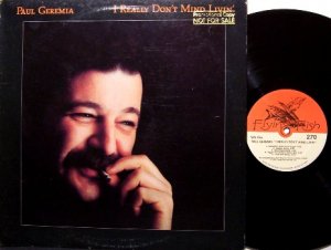 Geremia, Paul - I Really Don't Mind Livin' - Vinyl LP Record + Insert - Flying Fish - Blues
