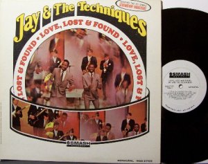 Jay & The Techniques - Love Lost & Found - Vinyl LP Record - White Label Promo - Mono - R&B Soul
