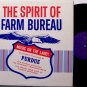 Purdue University - Spirit Of Farm Bureau - Vinyl LP Record - Advertising - Weird Unusual