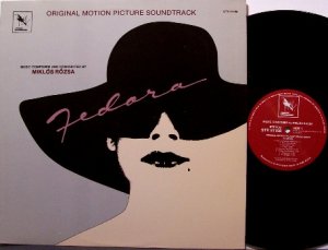 Fedora - Soundtrack - Vinyl LP Record - Varese Sarabande - Miklos Razsa - OST