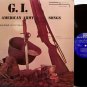 Brand, Oscar - G.I. American Army Songs - Vinyl LP Record - GI - Military