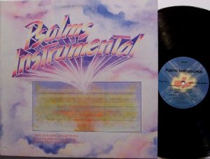 Psalms Instrumental - Vinyl LP Record - Maranatha Music - Christian