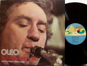 Konitz, Lee Trio - Oleo - Vinyl LP Record - Jazz