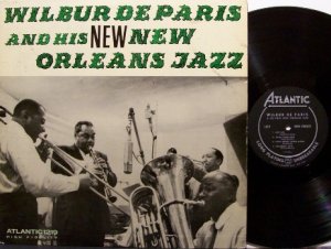 De Paris, Wilbur - & His New New Orleans Jazz - Vinyl LP Record - Deparis - Mono - Atlantic Jazz