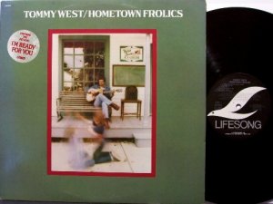 West, Tommy - Hometown Frolics - Vinyl LP Record - Promo - Country