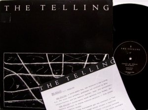 Telling, The - Self Titled - Vinyl LP EP Record + Press Letter - LA Synth / Guitar Rock