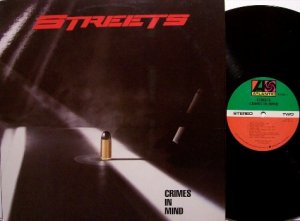 Streets, The - Crimes In Mind - Vinyl LP Record - Steve Walsh / Kansas - Rock