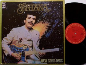 Santana, Carols - New Gold Disc - Vinyl LP Record - Philippines Pressing - Rock