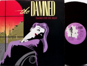 Damned, The - Thanks For The Night +2 - UK Pressing - Vinyl 12" Single Record - Rock