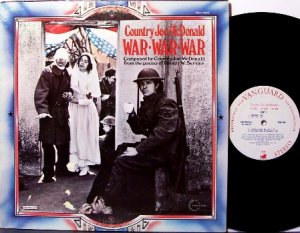 Country Joe McDonald - War War War - Vinyl LP Record - Mc Donald - Rock