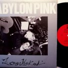 Babylon Pink - Long Weekend - Vinyl Mini LP Record - Rock