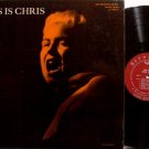 Connor, Chris - This Is Chris - Vinyl LP Record - 1956 Mono - Bethlehem Label - Jazz