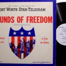 Sounds Of Freedom - Vincent Price / Carl Sandburg etc - Vinyl LP Record - Spoken Word