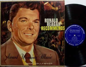 Reagan, Ronald - Recommends - Vinyl LP Record - General Electric Promo - President