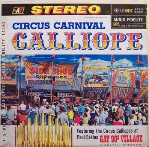 Circus Carnival Calliope - Sealed Vinyl LP Record - Odd Unusual