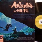 Atlantis In Hi Fi - Undersea Theme - Vinyl LP Record - Mono - Forbidden Island Soundtrack