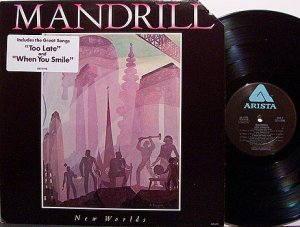 Mandrill - New Worlds - Vinyl LP Record - R&B Soul