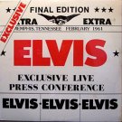Presley, Elvis - Exclusive Live Press Conference - Sealed Vinyl LP Record - Spoken Word / Rock