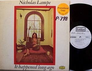 Lampe, Nicholas - It Happened Long Ago - White Label Promo - Vinyl LP Record - Hippie Rock