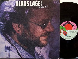 Lage, Klaus Band - Amtlich - Germany Pressing - Vinyl LP Record - German Rock