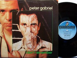 Gabriel, Peter - I Don't Remember - UK Pressing - Vinyl 12" Single Record - Rock
