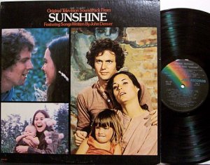 Sunshine - TV Soundtrack - John Denver Songs - Vinyl LP Record - OST