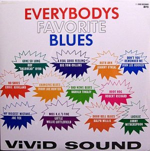 Everybodys Favorite Blues - Various Artists - Sealed Vinyl LP Record