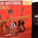 Whitman, Slim - Slim Whitman Sings - Vinyl LP Record - Original Mono - Country