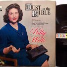 Wells, Kitty - Dust On The Bible - Vinyl LP Record - Mono - Promo - Country