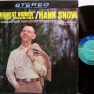 Snow, Hank - The Highest Bidder And Other Favorites - Vinyl LP Record - Country