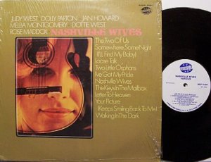 Nashville Wives - Dolly Parton / Melba Montgomery etc - Vinyl LP Record - Country