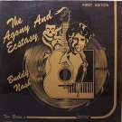 Nash, Buddy - The Agony And Ecstasy - Sealed Vinyl LP Record - Private Texas Country