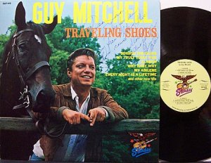 Mitchell, Guy - Traveling Shoes - Signed - Vinyl LP Record - Country