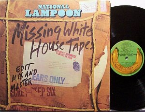 National Lampoon - The Missing White House Tapes - Vinyl LP Record - Comedy