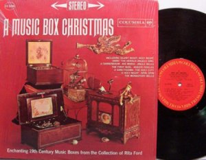 Music Box Christmas, A - Vinyl LP Record - 19th Century Music Boxes