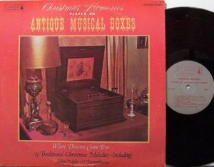 Christmas Memories Played On Antique Musical Boxes - Vinyl LP Record