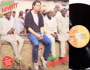 Hewitt, Garth - Road To Freedom - UK Pressing - Vinyl LP Record + Insert - Christian