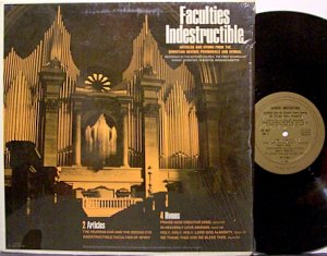 Faculties Indestructible - Christian Science Articles And Hymns - Vinyl LP Record