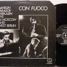 Ganelin Trio - Con Fuoco Live - Vinyl LP Record - Avant Garde Free Jazz